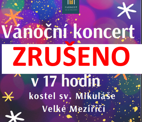 Vánoční koncert 8. 12. 2021